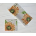 thumbnail image 5 of Cotton Sunflowers and Tavern Check Napkins 18"X18", 5 of 5