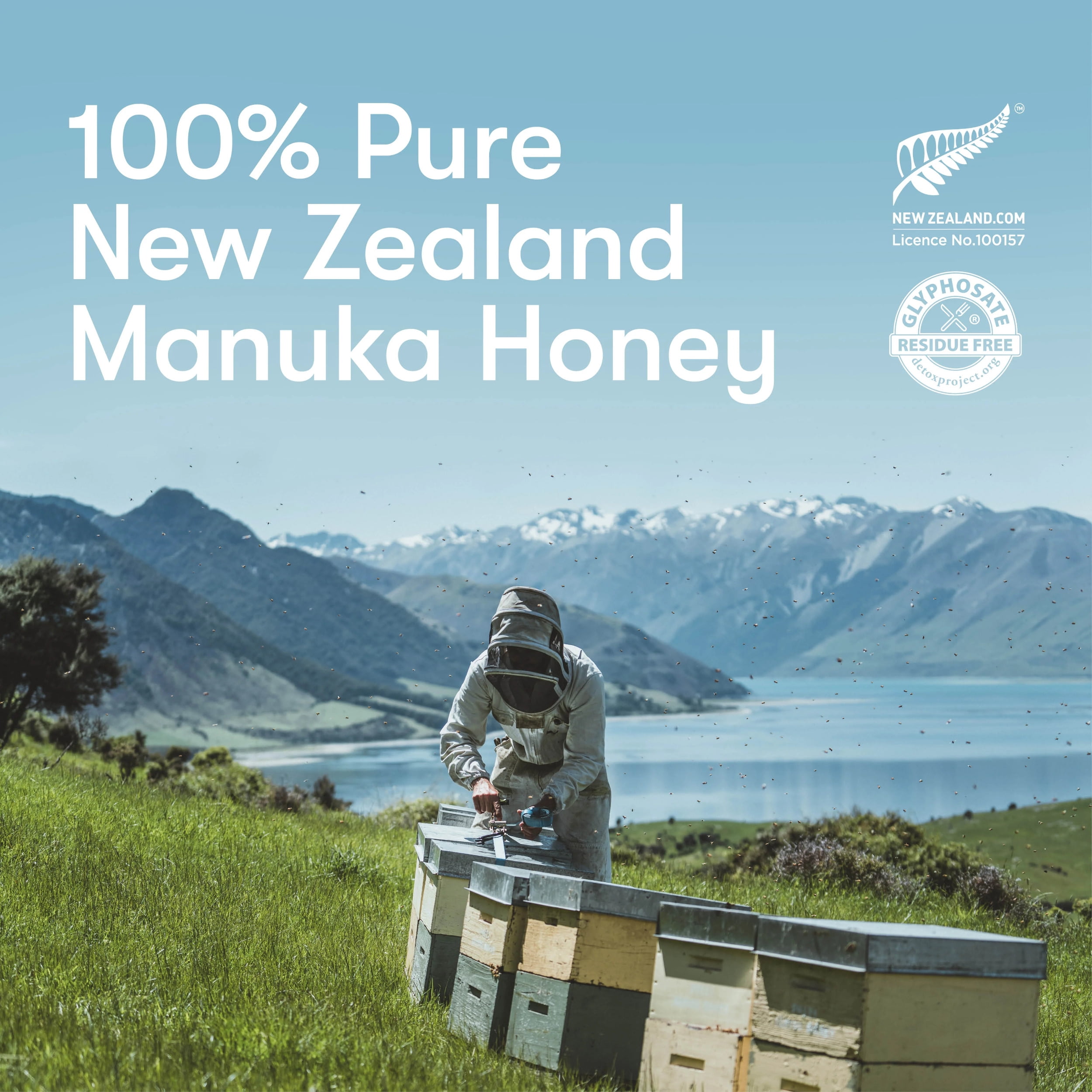 New Zealand Honey Co. Raw Manuka Honey UMF 15+ | MGO 514+ 8.8 oz