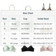 thumbnail image 3 of 2-Pack Women's Seamless Underwirefree Sports Bra, Comfortable No Underwire Full Cup Bralette for Everyday Wear, 3 of 4
