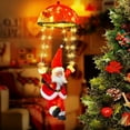 thumbnail image 4 of BinKFF Christmas Lights Outdoor Indoor, Santa Claus Parachute LED Lights, Christmas Decorations Lights Outside Inside for Window, Garden, Home, Porch, Xmas Tree Decor, 4 of 5