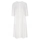 thumbnail image 5 of Puntoco Vestido De Lino Y Algodón Con Bolsillo Recto, Manga Corta, Cuello Redondo, Color Liso, Primavera Y Verano Para Mujer, Blanco M,Regalos Para Mujer Joven, 5 of 9