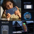 thumbnail image 4 of for iPhone Xs Max Case  with Ring Stand[Compatible with Magsafe], Full Body Protective Cover Slim Shockproof Kickstand Phone Case for Apple iPhone Xs Max 6.5", Blue, 4 of 16