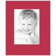 thumbnail image 2 of ArtToFrames 9x11" Rouge Custom Mat for Picture Frame with Opening for 5x7" Photos. Mat Only, Frame Not Included (MAT-97), 2 of 5