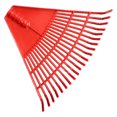 thumbnail image 4 of MOVTOTOP 1Pack Gardening Rake Red Plastic 21-Teeth Design for Weed Removal 15.9X12.6X1.8In, 4 of 6