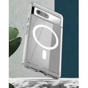 Encased Magnetic Case Designed for Google Pixel 7 - Compatible with MagSafe Charging & Accessories (Clear)