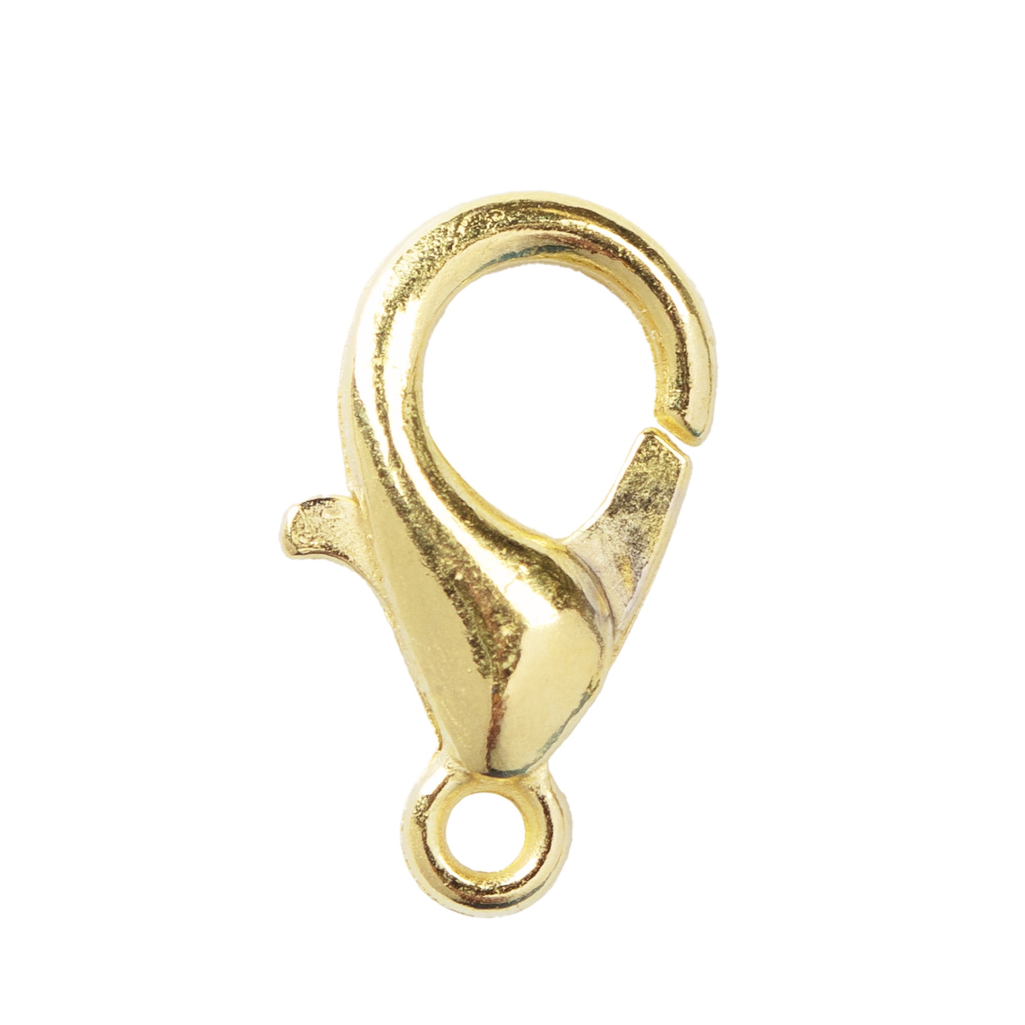 Cousin DIY Gold Metal Lobster Clasps, 10-Piece Pack for Jewelry Making
