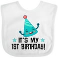 thumbnail image 3 of Inktastic 1st Birthday 1 Year Old Boys or Girls Baby Bib, 3 of 4