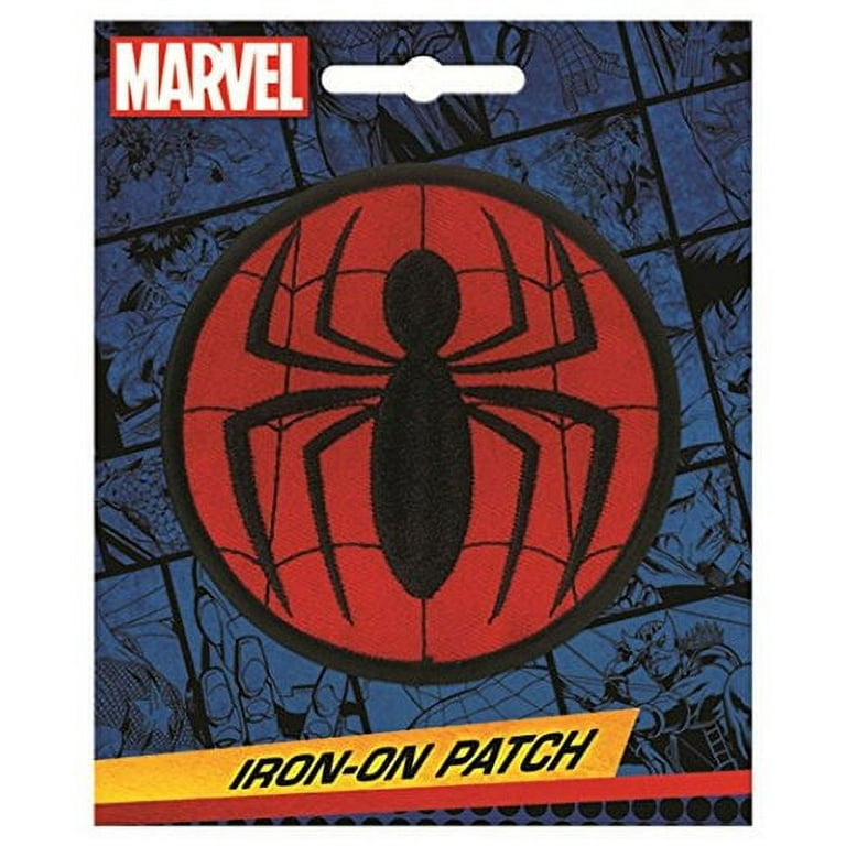 Ata-Boy Marvel Comics Spider-Man Logo 3 Full Color Iron-On Patch