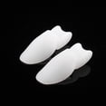 thumbnail image 1 of Dioche Adult Bunion Corrector,New 2pcs Silicone Toe Protector Pad Bunion Corrector Straightener Spreader White,Toe Separators, 1 of 8