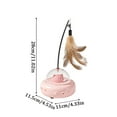 thumbnail image 3 of 2-in-1 Interactive Cat Toy, Automatic & Rechargeable, Moving Feather Wand & Cat Chasing Laser for Indoor Cats Kittens – Engaging & Fun Playtime, 3 of 8