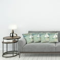 thumbnail image 3 of Ambesonne Art Throw Pillow Cover 4 Pack, Monet Sailing Boat, 20", Pale Blue Teal and White, 3 of 7