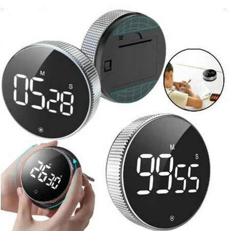 

2PCS Digital Kitchen Timers Visual timers Large LED Display Magnetic Countdown Countup Timer for Classroom Cooking Fitness Baking