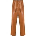 thumbnail image 3 of Comfortable Casual Tan Color 100% Lambskin Leather Motorcycle Atheletic Pant For Men Size -28, 3 of 4
