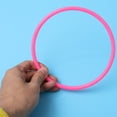 thumbnail image 4 of 20pcs of One Bag Solid Circle Ring Plastic Toss Rings Kids Ring Toss Game Funny Throw Ring for Carnival Garden Backyard Outdoor Games (15cm Random Color), 4 of 8