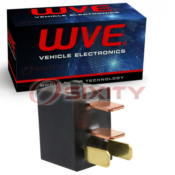 Wells WVE AC Compressor Control Relay compatible with Honda Accord Civic CR-V Element Odyssey Ridgeline 2003-2019