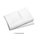 thumbnail image 3 of Fundas de almohada de doble cara cepillada de color sólido de sobre grueso 20 X 30 pulgadas 51x76cm 2pcs Blanco, 3 of 5