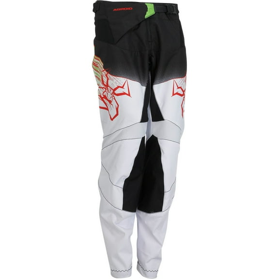 Moose Racing Agroid Youth MX Offroad Pants Green/Red 26 USA