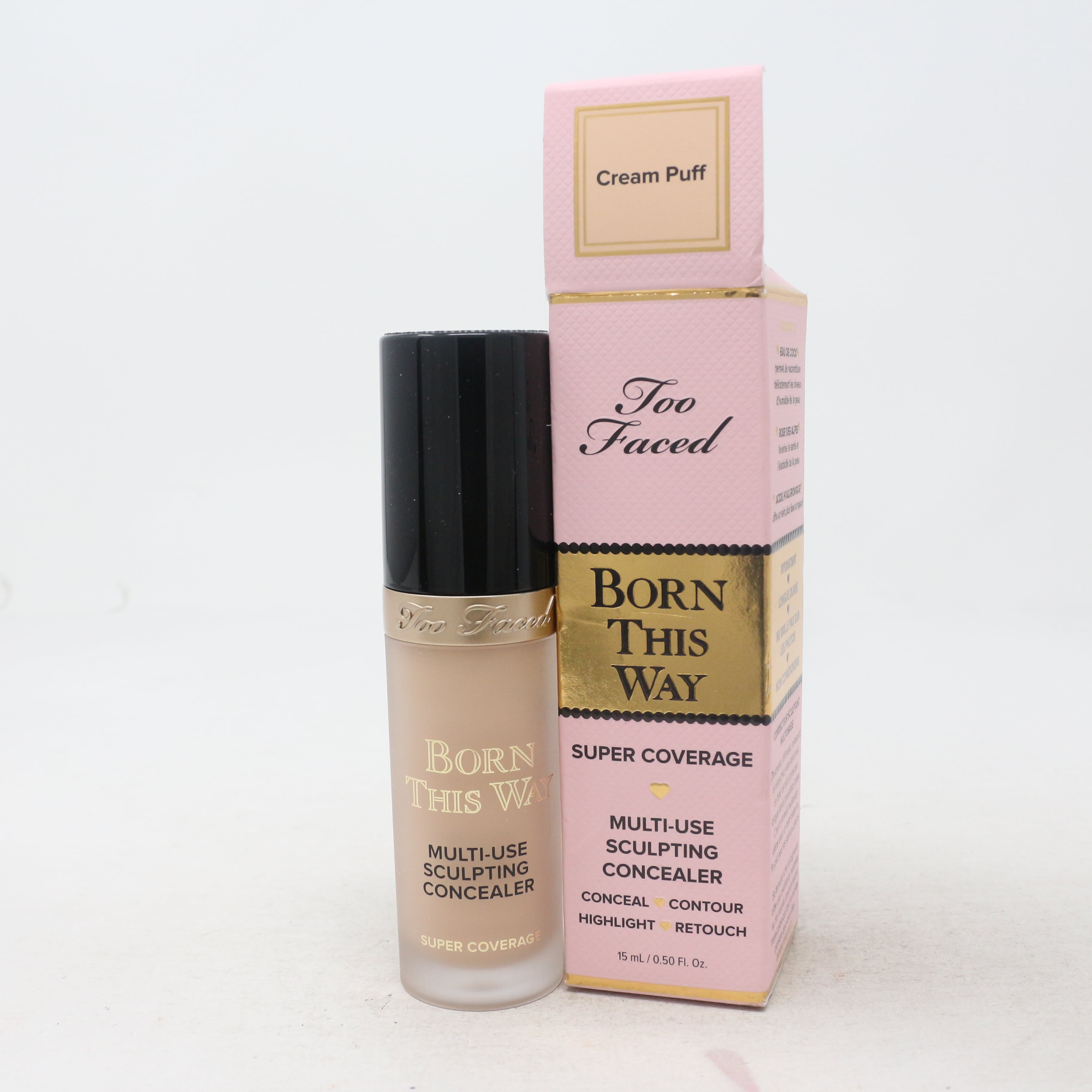 Too Faced Born Way Super Coverage Concealer 0.5oz/15ml New With Box - Walmart.com