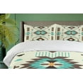 thumbnail image 4 of Ambesonne Southwestern Duvet Cover Set, Aztec Art, King, Multicolor, 4 of 6