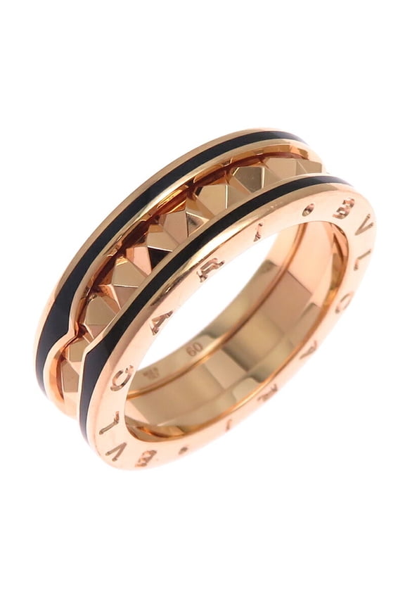 Pre-Owned Bvlgari #60 B.zero1 Rock 1-Band Women's and Men's Ring, 358258, 750 Pink... (Good)