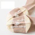 thumbnail image 4 of Calcetines antideslizantes para bebé para caminar gatear, 3 pares de calcetines largos antideslizantes hasta la rodilla con agarres para niñas y niños, 4 of 5