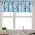 thumbnail image 3 of Ambesonne Butterfly Valance & Curtain, Blue Dragonflies, 55"x36", Blue Pale Blue White, 3 of 6