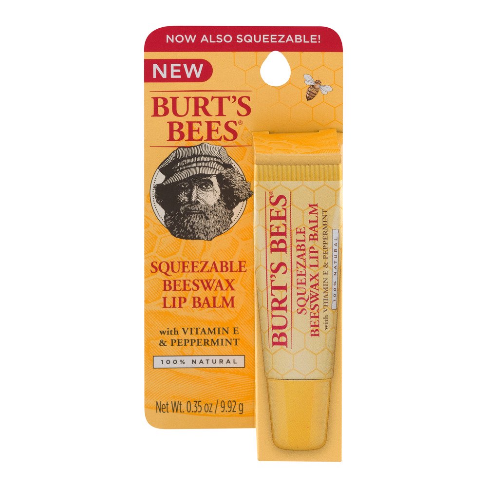 Burt's Bees Squeezable Beeswax Lip Balm, 0.35 oz.