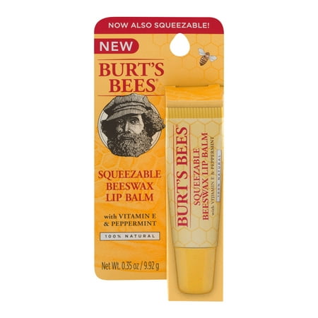 Burts Bees Baume à lèvres compressibles - cire d'abeille - 0,35 oz