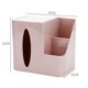 thumbnail image 2 of unbranded Caja De Pañuelos Plástica Rosa Para Almacenamiento En Hogar Y Oficina, 2 of 8