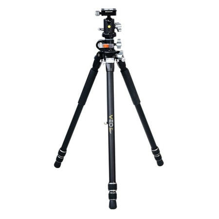 UPC: 0026196354338 | Vanguard VEO3+263AB Aluminum Tripod with Ball Head with Multi-Angle Center Column for Overhead Shots