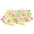 thumbnail image 3 of EeaseCA 720pcs Glow In The Dark Loose Beads for Jewelry Making Colorful English Letter Pattern Beads Diy Material, 3 of 7
