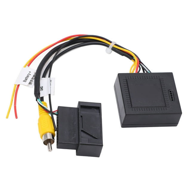 Decodificador RG Bto RCA, convertidor de RGB a RGB a AV de 12 V y 5 W, caja convertidora de vídeo compacta y ligera