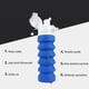 thumbnail image 3 of Botella plegable de 500 ML, ligera, a prueba de fugas, para viajes, Camping, senderismo, elementos esenciales, 3 of 4