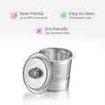 2 Pcs Stainless Steel Reusable K Cup for Keurig Coffee Makers
