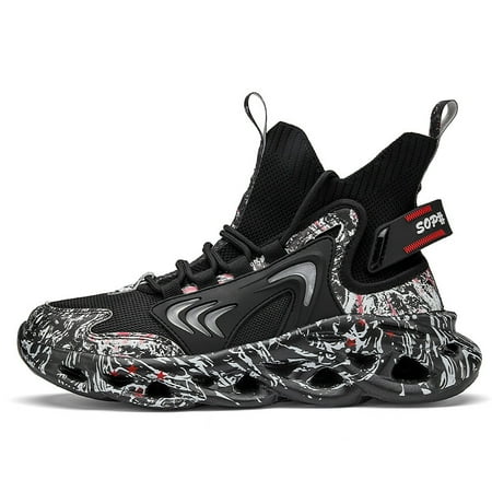 

Men‘s Running Shoes Fashion Casual High Top Walking Sneakers