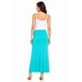 thumbnail image 3 of Women's Trendy Style Solid Maxi Long Skirt High Waist Waistband Relaxed Fit, 3 of 5
