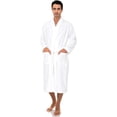 thumbnail image 4 of Men's Robe, Turkish Cotton Terry Kimono Bathrobe, 4 of 6