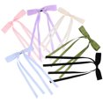 thumbnail image 4 of PTOOTP 6Pcs Hair Bow Clips with Ribbon Bow Design Made of Metal and Cloth for Versatile Hairstyles, 4 of 6