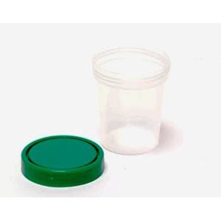 - ProAdvantage 4 oz Specimen Cup/Container with Lid - 25/pack Non-Sterile