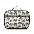 thumbnail image 2 of Green Cat Head White Pattern Insulated Lunch Bag Teens,Bento School Lunch Bag for Teens for Work,Picnic or Travel 10.6x7.7x4.3 Inches,12 Can Capacity, 2 of 6