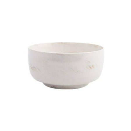 

Luzerne L6200000702 19 oz Marble Porcelain Soup Bowl White