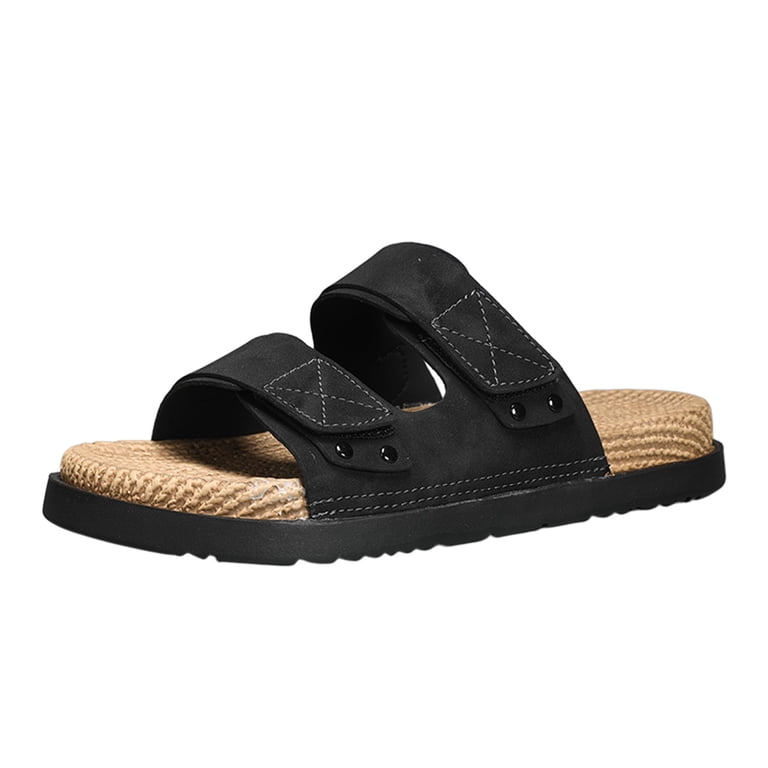 Rokment Mens Beach Slides Sandals 2026 Summer Fashion Casual