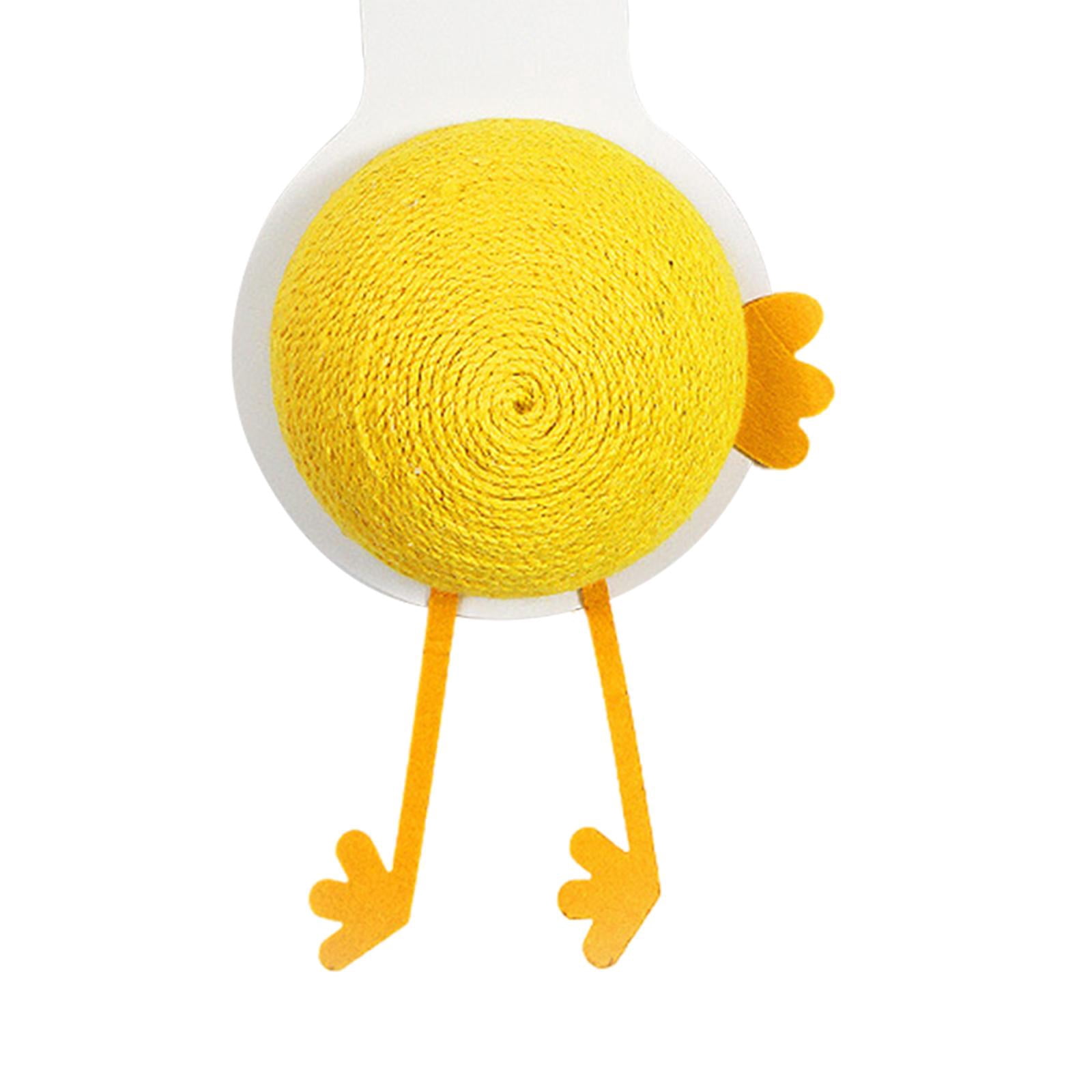 EHJRE Cat post for scratching, cat climbing Small with Sisal, Cat Scratcher Hanging Toys, Scratch Post for Indoor Large Cats, Kitten Climbing
