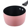 thumbnail image 5 of BPPEG 1 Pc Milk Pan Soup Pot Sauce Pan,Milk Pot,Multifunctional Thickened Small Saucepan Sauce Pan for Gas Camping,Cooking Rv Travel Small Sauce Pan,3.54X3.94X2.17 Inch,Pink, 5 of 7