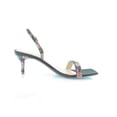 thumbnail image 3 of Betsey Johnson Rebel Women's Heels Black/Pink Floral Size 9.5 M, 3 of 8