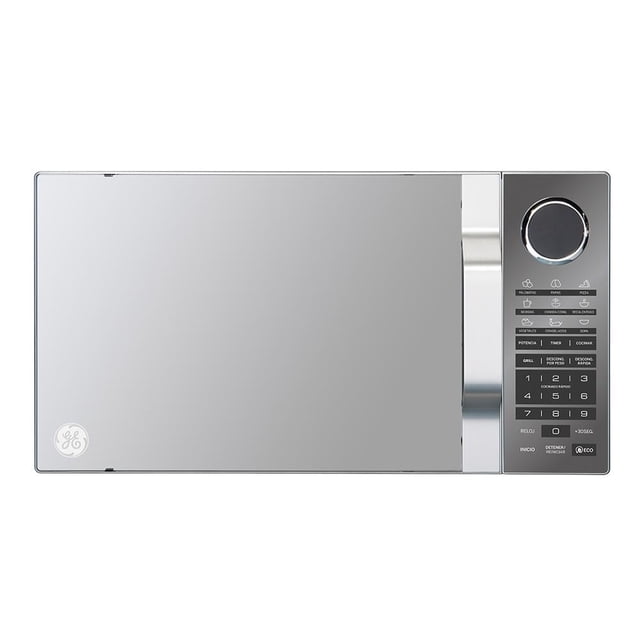 Horno de microondas GE 1.4 Pies Espejo Gris