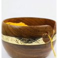 thumbnail image 4 of Premium Handcrafted Rosewood Yarn Storage Ball Hand Carved Circular Brand Band | Skein Holder For Knitting & Crocheting | Arts & Crafts Accessories (Small), 4 of 5