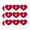 Clear, variant on Star Trek Engineering Shield Heart Shaped Planner Calendar Scrapbook Craft Stickers