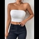 thumbnail image 5 of Tops de Tubo para Mujer, Tops Cortos Sin Tirantes, Básicos, Sin Espalda, Sin Mangas, Bandeau, Atuendos Bonitos para Salir de Verano 2025. S, 5 of 7