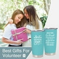thumbnail image 2 of Volunteer Appreciation Gifts, Volunteer Gifts for Women, Appreciation Gifts For Volunteers, Thank You Gifts For Volunteer, Best Volunteer Ever-20oz Volunteer Tumbler, 2 of 5